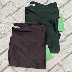 NWT | Forever 21 Mid Rise Active Leggings Bundle | Womens | L